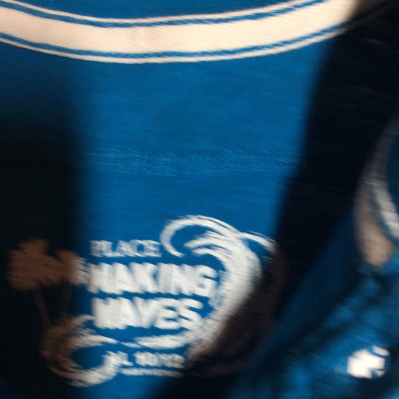 Place Making Waves Boys button down T-Shirt - Picture 3 of 5